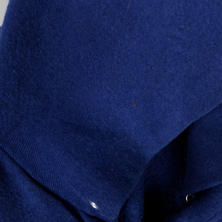 Vintage Lee full-zip sweatshirt from the 90'S to 00s, made in the USA, size L. cotton blue type Vintage Second Hand