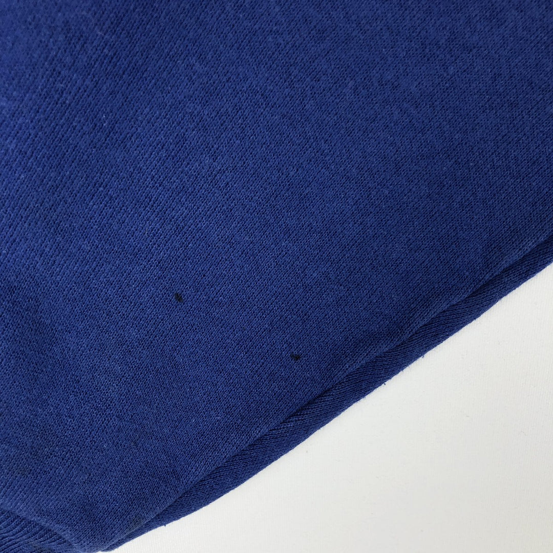 Vintage Lee full-zip sweatshirt from the 90'S to 00s, made in the USA, size L. cotton blue type Vintage Second Hand