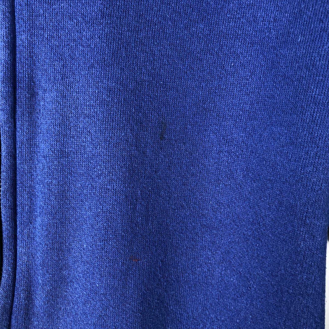 Vintage Lee full-zip sweatshirt from the 90'S to 00s, made in the USA, size L. cotton blue type Vintage Second Hand
