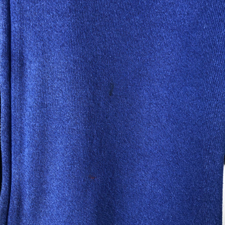 Vintage Lee full-zip sweatshirt from the 90'S to 00s, made in the USA, size L. cotton blue type Vintage Second Hand