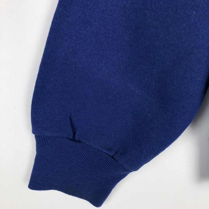 Vintage Lee full-zip sweatshirt from the 90'S to 00s, made in the USA, size L. cotton blue type Vintage Second Hand