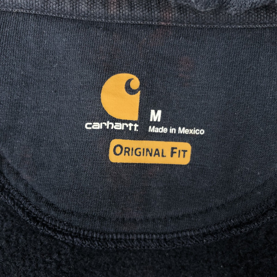 Carhartt Original Fit Sweatshirt, Men's Size L cotton navy blue type Vintage Second Hand