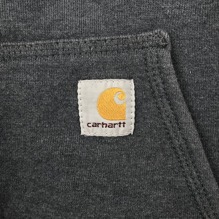 Carhartt Original Fit Full-Zip Sweatshirt Hoodie, Men's Size Small cotton gray type Vintage Second Hand