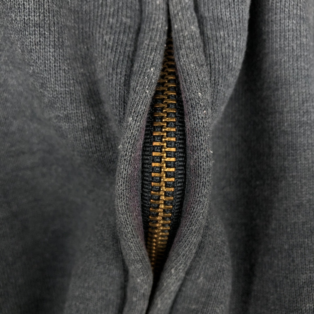 Carhartt Original Fit Full-Zip Sweatshirt Hoodie, Men's Size Small cotton gray type Vintage Second Hand