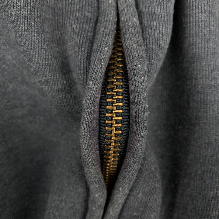 Carhartt Original Fit Full-Zip Sweatshirt Hoodie, Men's Size Small cotton gray type Vintage Second Hand