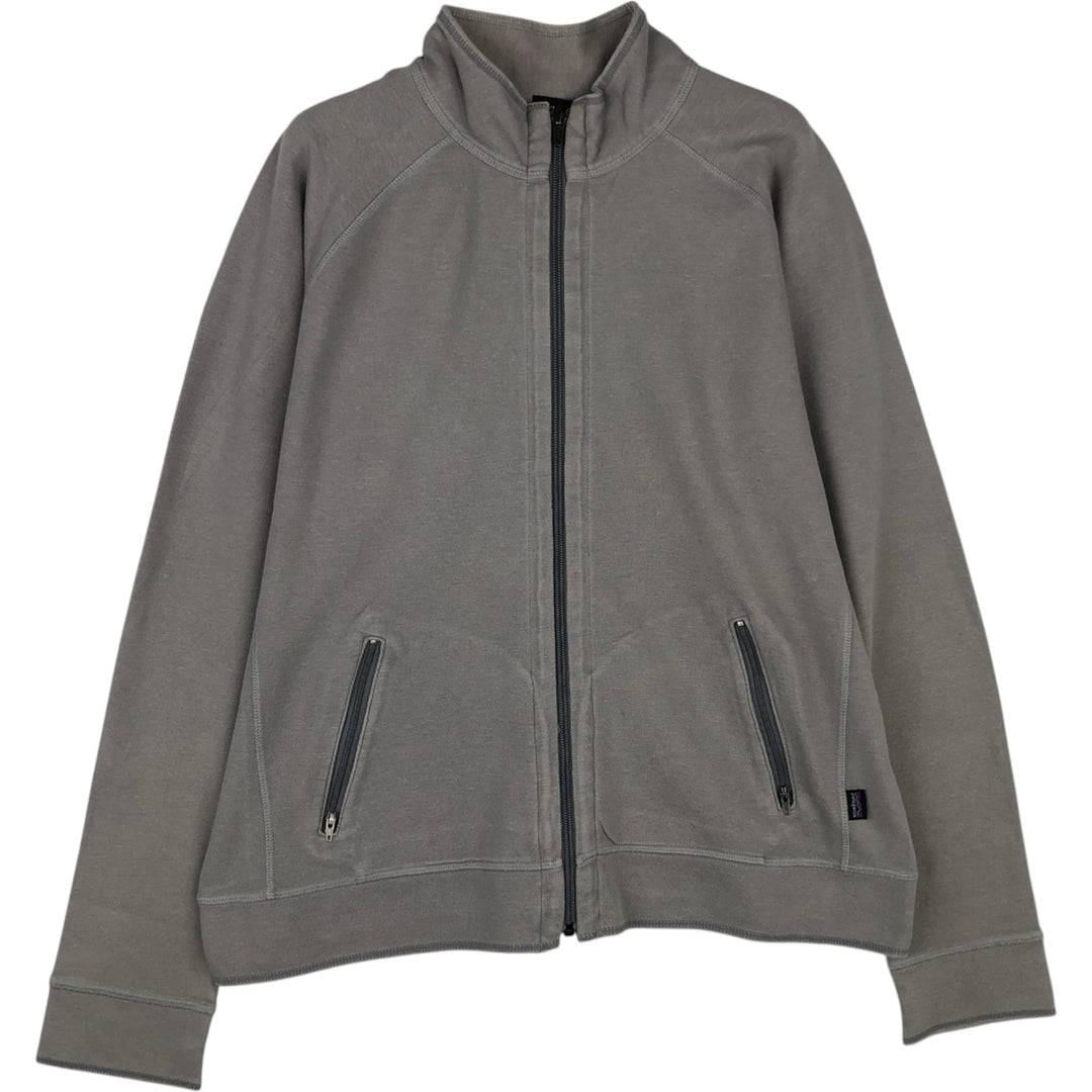2000'S Patagonia Organic Cotton Full-Zip Sweatshirt 27530S8, Men's Medium cotton gray type Vintage Second Hand