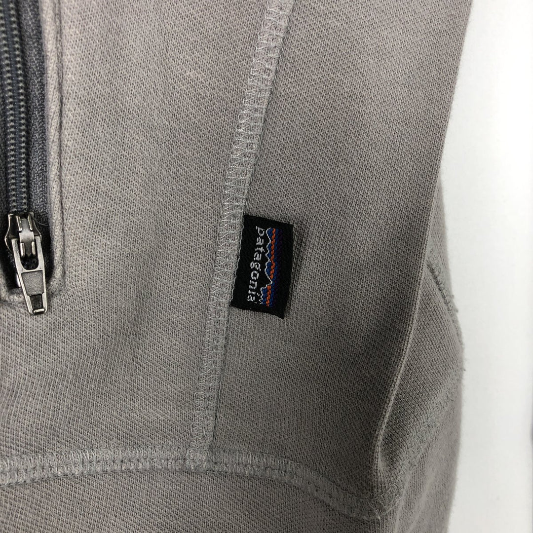 2000'S Patagonia Organic Cotton Full-Zip Sweatshirt 27530S8, Men's Medium cotton gray type Vintage Second Hand
