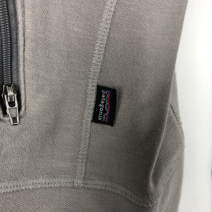 2000'S Patagonia Organic Cotton Full-Zip Sweatshirt 27530S8, Men's Medium cotton gray type Vintage Second Hand