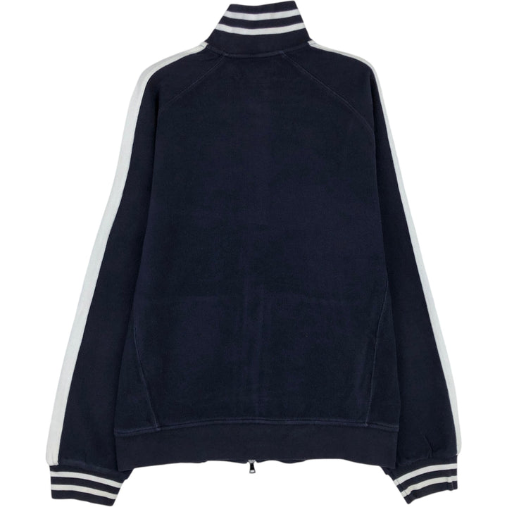 Ralph Lauren POLO by Ralph Lauren full zip sweatshirt, men's size M cotton navy blue type Vintage Second Hand