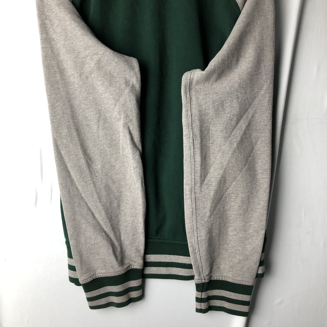 Ralph Lauren POLO by Ralph Lauren full zip sweatshirt, men's size L cotton green type Vintage Second Hand