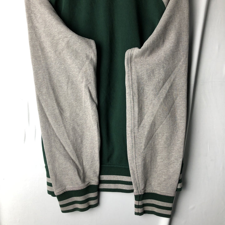 Ralph Lauren POLO by Ralph Lauren full zip sweatshirt, men's size L cotton green type Vintage Second Hand