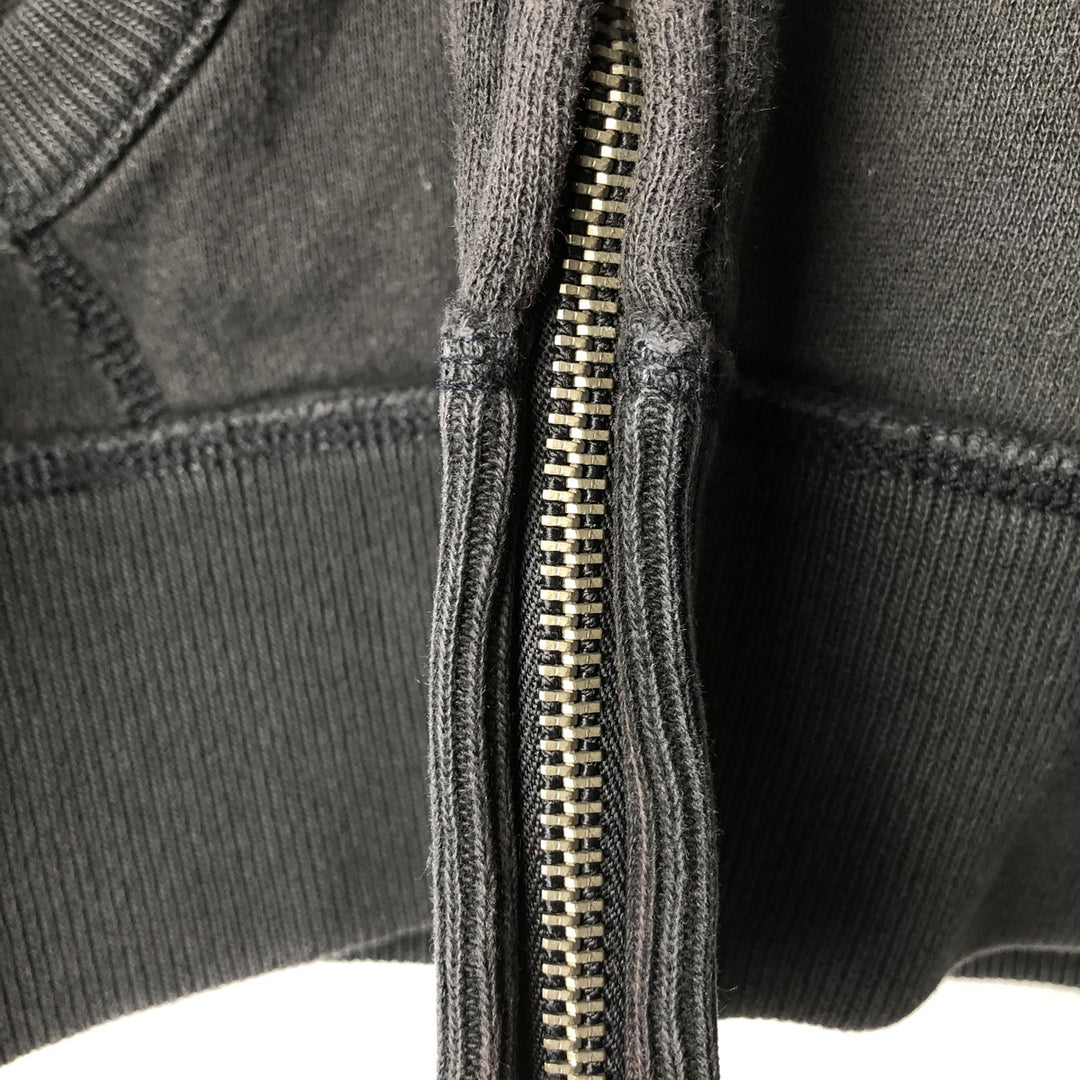 Ralph Lauren POLO by Ralph Lauren full zip sweatshirt, men's size L cotton black type Vintage Second Hand