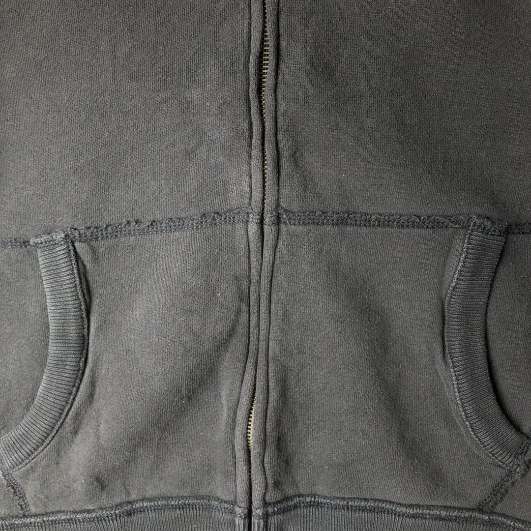 Ralph Lauren POLO by Ralph Lauren full zip sweatshirt, men's size L cotton black type Vintage Second Hand