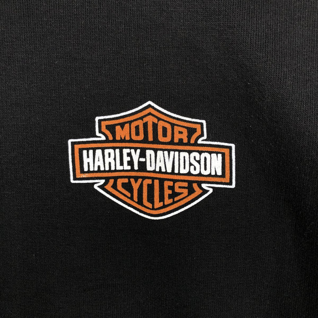 Harley-Davidson Men's Full-Zip Hoodie (XL) unclear black type Vintage Second Hand