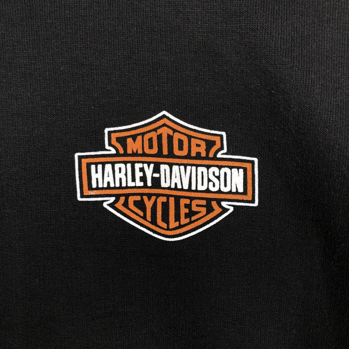 Harley-Davidson Men's Full-Zip Hoodie (XL) unclear black type Vintage Second Hand