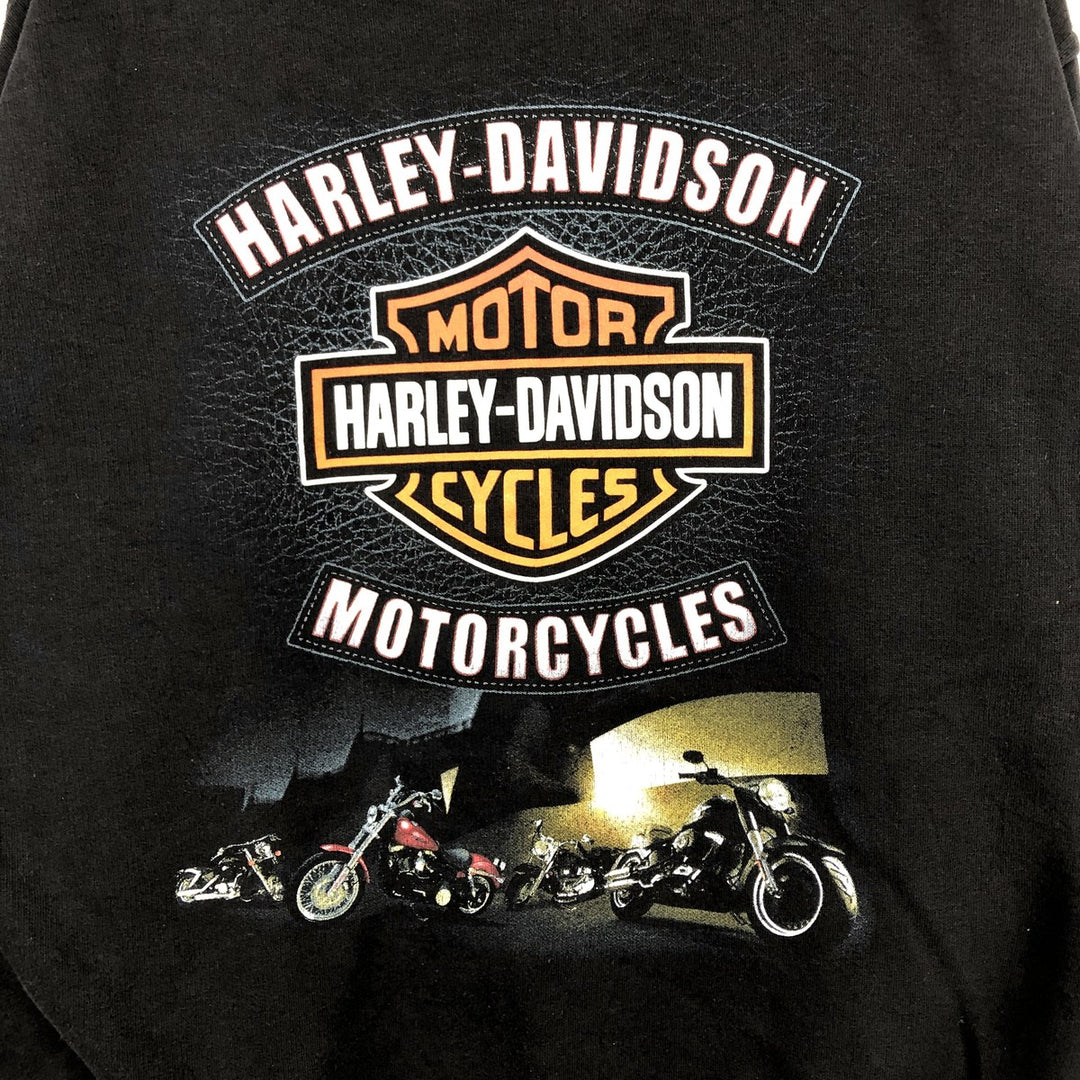Harley-Davidson Men's Full-Zip Hoodie (XL) unclear black type Vintage Second Hand