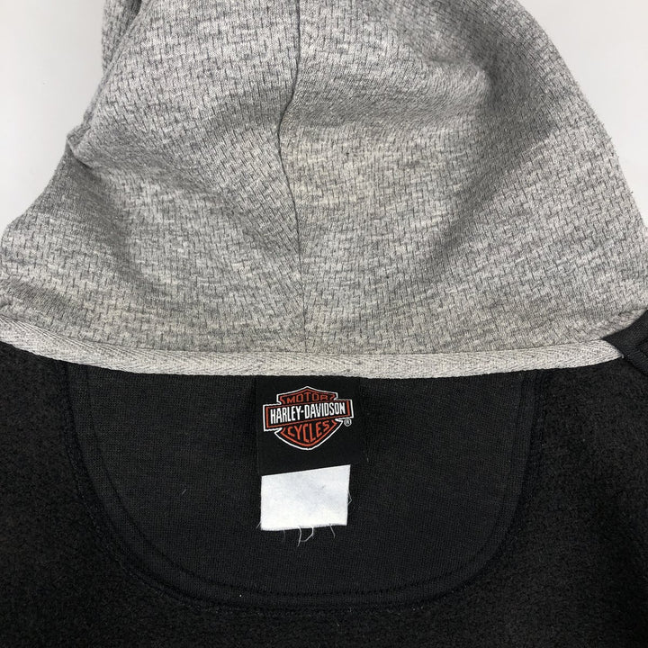 Harley-Davidson Sweat Full Zip Hoodie Men's XXL unclear black type Vintage Second Hand