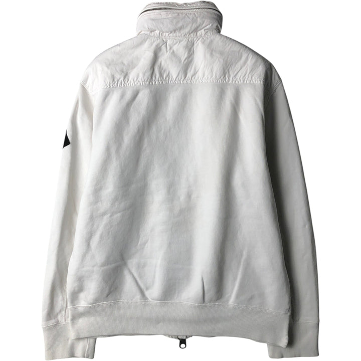 Ralph Lauren POLO by Ralph Lauren full zip sweatshirt, men's size S cotton white type Vintage Second Hand