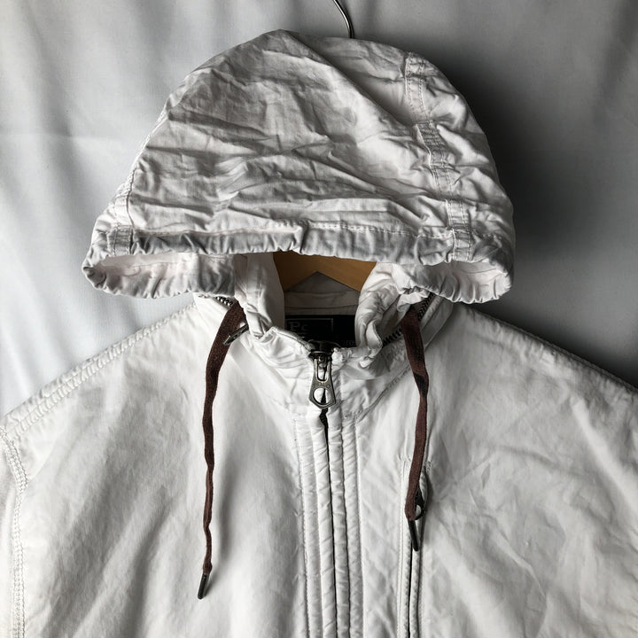 Ralph Lauren POLO by Ralph Lauren full zip sweatshirt, men's size S cotton white type Vintage Second Hand