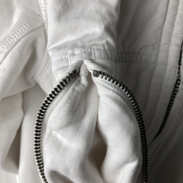 Ralph Lauren POLO by Ralph Lauren full zip sweatshirt, men's size S cotton white type Vintage Second Hand