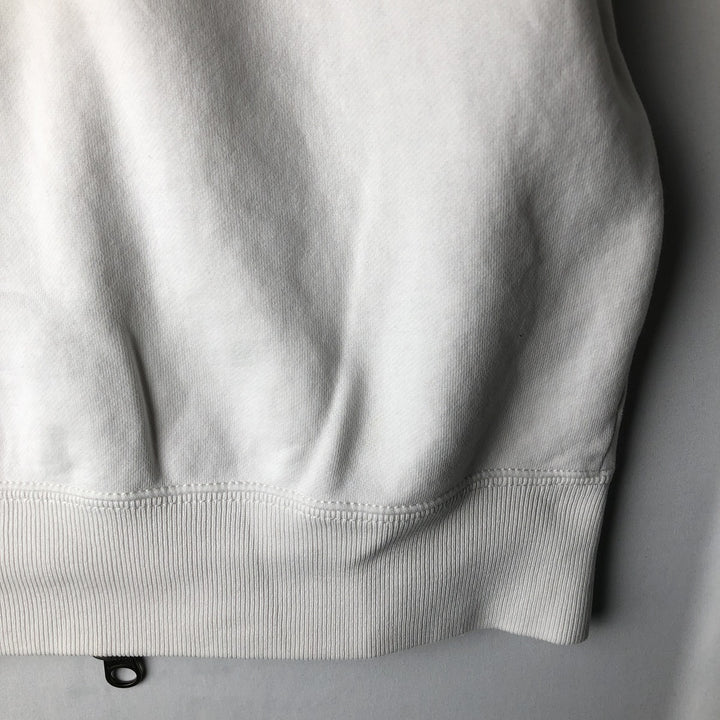 Ralph Lauren POLO by Ralph Lauren full zip sweatshirt, men's size S cotton white type Vintage Second Hand