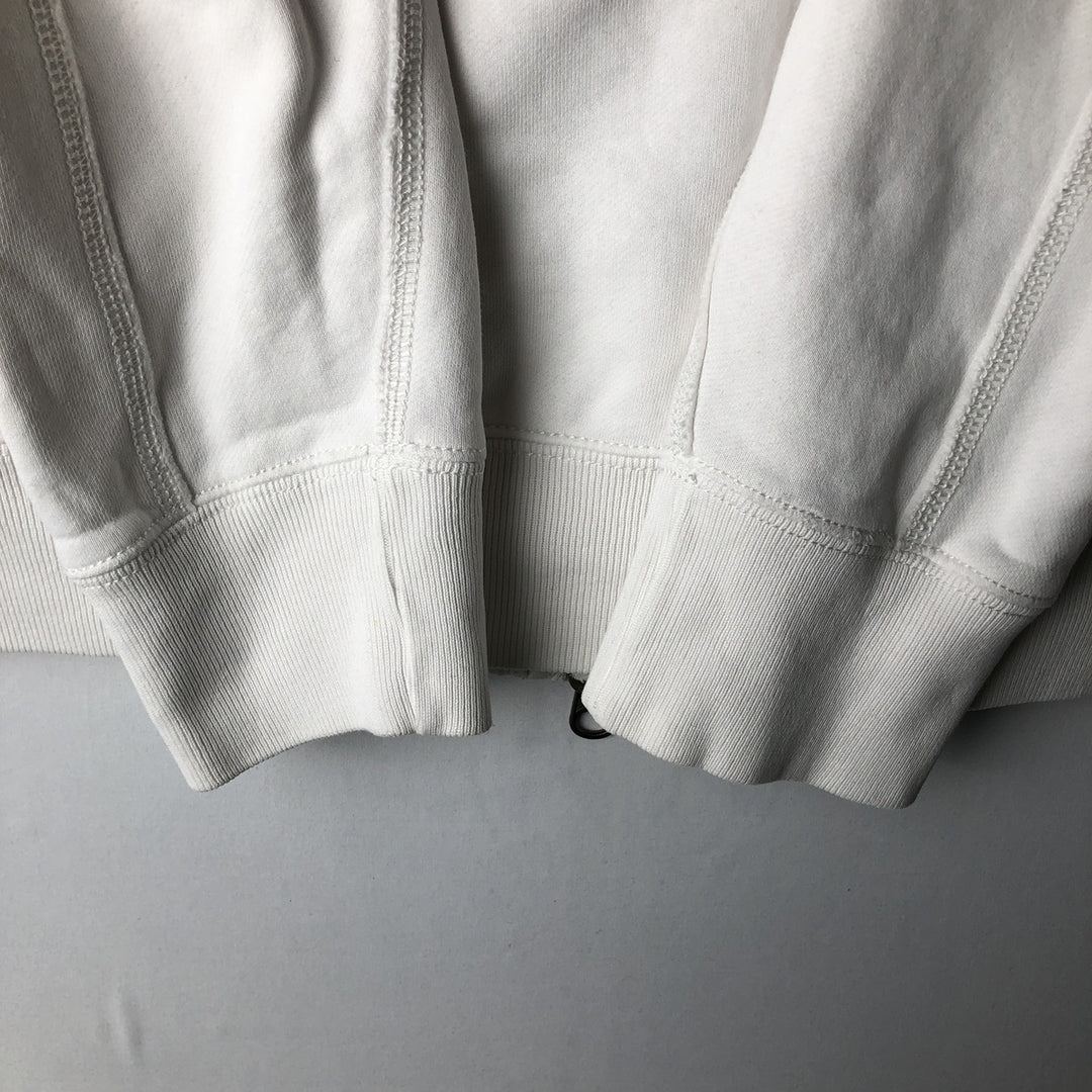 Ralph Lauren POLO by Ralph Lauren full zip sweatshirt, men's size S cotton white type Vintage Second Hand