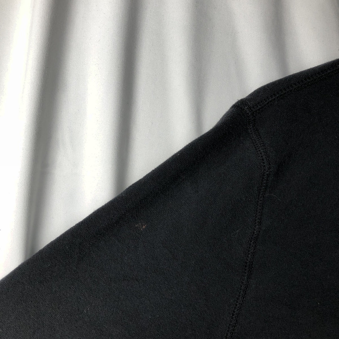 Burberry's BRIT Sweat Full-Zip Hoodie, Men's Size L (approx.) cotton black type Vintage Second Hand