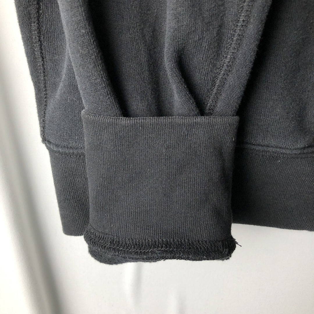 Burberry's BRIT Sweat Full-Zip Hoodie, Men's Size L (approx.) cotton black type Vintage Second Hand