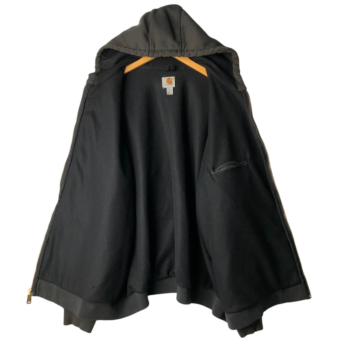 Carhartt RAIN DEFENDER Sweat Full Zip Hoodie Men's XL cotton gray type Vintage Second Hand