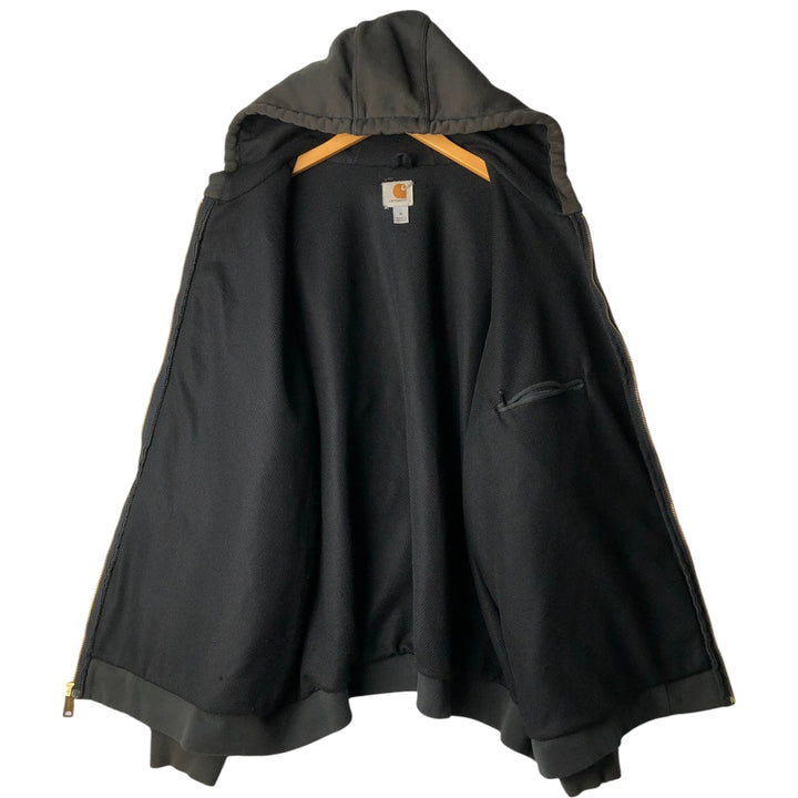 Carhartt RAIN DEFENDER Sweat Full Zip Hoodie Men's XL cotton gray type Vintage Second Hand