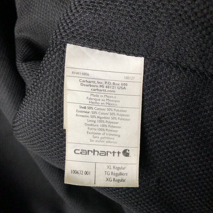 Carhartt RAIN DEFENDER Sweat Full Zip Hoodie Men's XL cotton gray type Vintage Second Hand