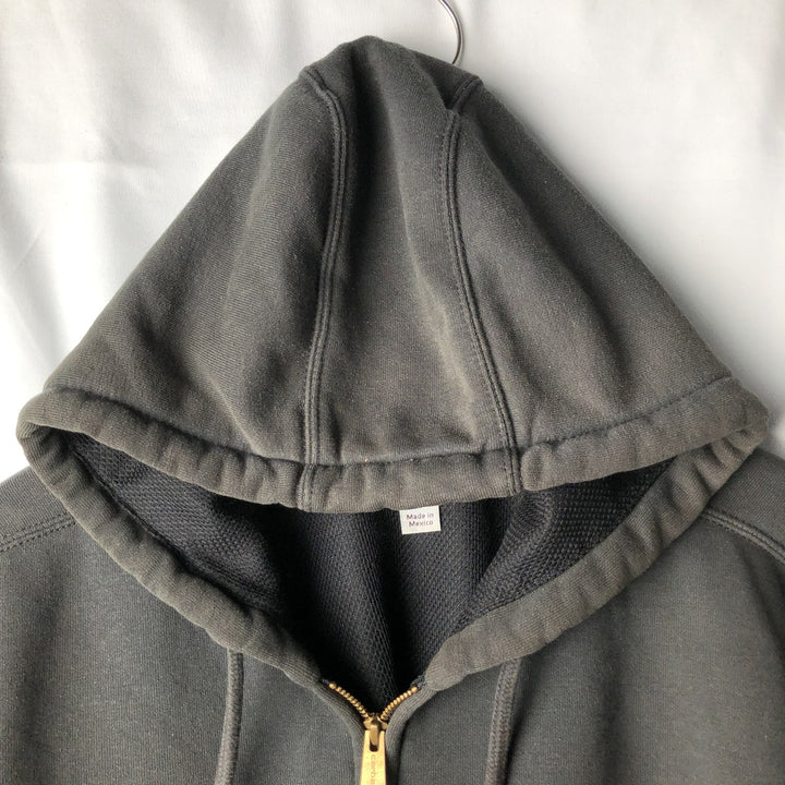 Carhartt RAIN DEFENDER Sweat Full Zip Hoodie Men's XL cotton gray type Vintage Second Hand