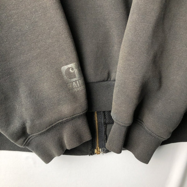 Carhartt RAIN DEFENDER Sweat Full Zip Hoodie Men's XL cotton gray type Vintage Second Hand