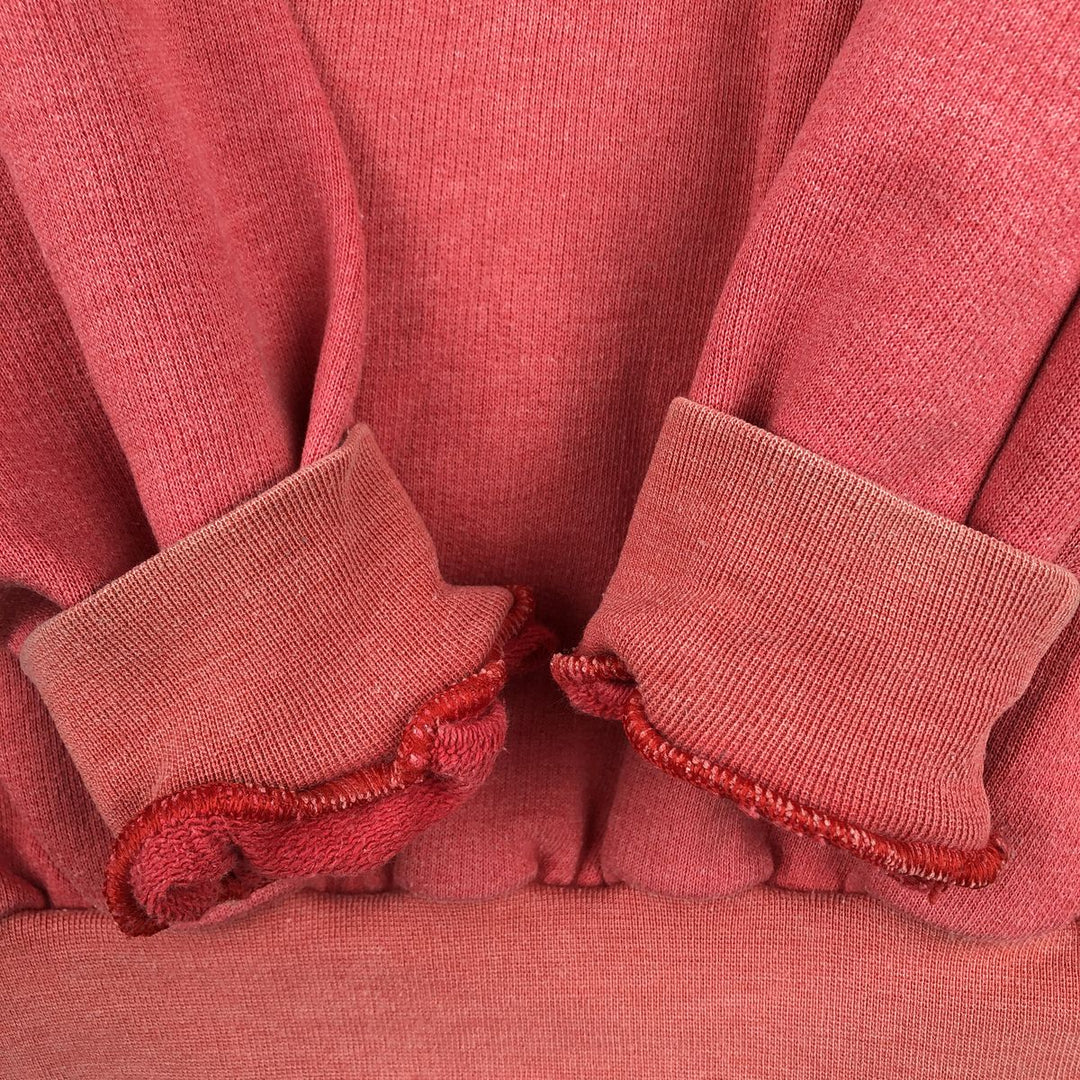 80s-90'S Adidas full-zip sweatshirt, Italian made, men's size L equivalent, vintage. cotton pink type Vintage Second Hand