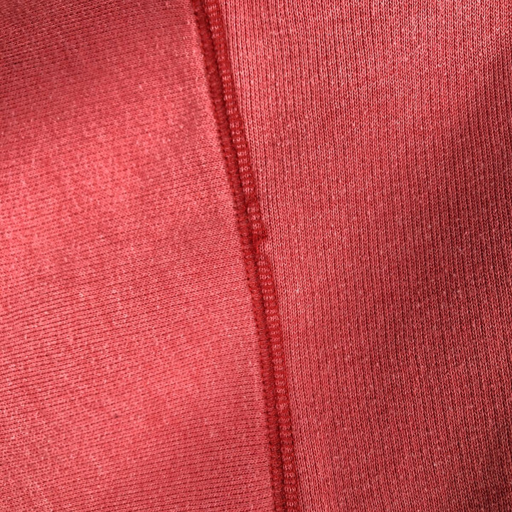 80s-90'S Adidas full-zip sweatshirt, Italian made, men's size L equivalent, vintage. cotton pink type Vintage Second Hand