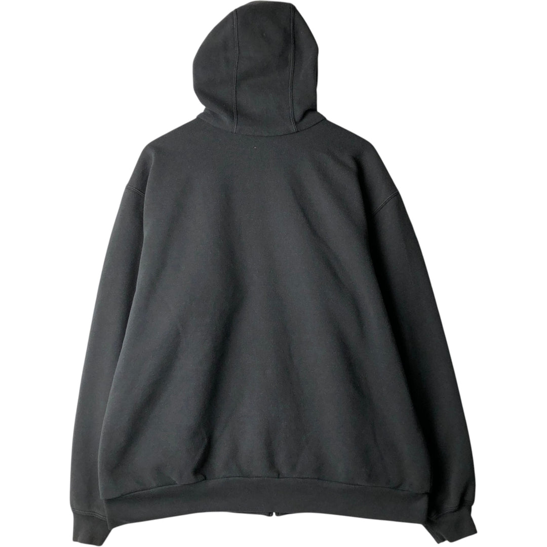 Carhartt Sweat Full Zip Hoodie Men's L size cotton gray type Vintage Second Hand