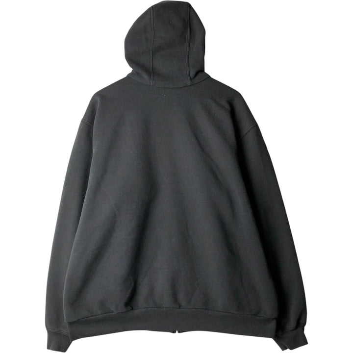 Carhartt Sweat Full Zip Hoodie Men's L size cotton gray type Vintage Second Hand