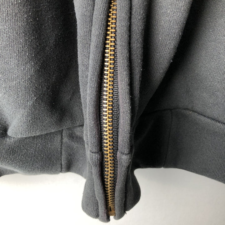 Carhartt Sweat Full Zip Hoodie Men's L size cotton gray type Vintage Second Hand