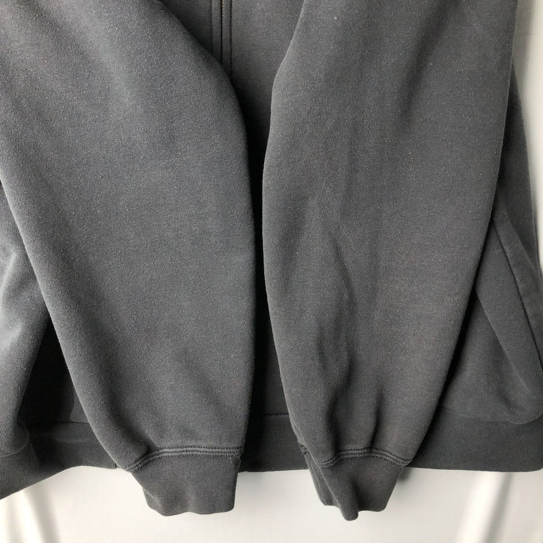 Carhartt Sweat Full Zip Hoodie Men's L size cotton gray type Vintage Second Hand