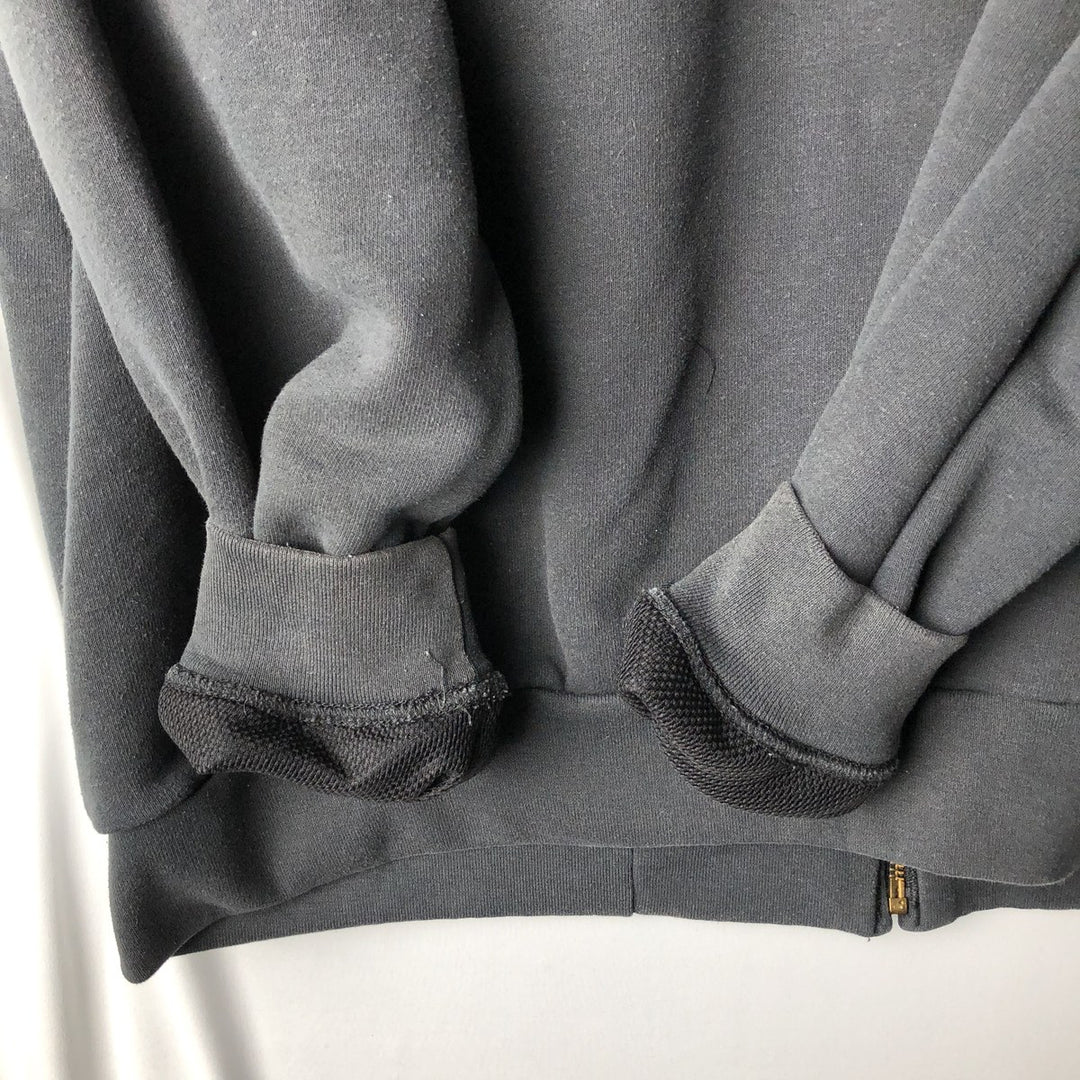 Carhartt Sweat Full Zip Hoodie Men's L size cotton gray type Vintage Second Hand