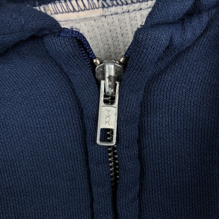 Men's full-zip sweatshirt XL unclear navy blue type Vintage Second Hand