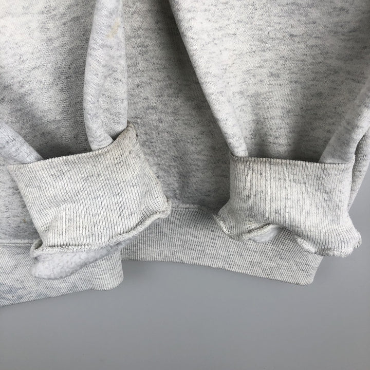 90'S Nutmeg Mills 5 TIME SUPERBOWL CHAMPIONS Print Sweatshirt, Made in USA, Men's Size L (approx.), Vintage cotton gray type Vintage Second Hand