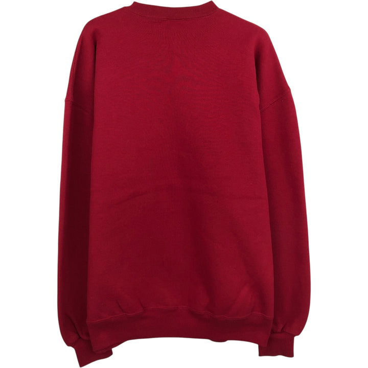 90'S Russell NFL Washington Redskins Print Sweatshirt, Made in USA, Men's XL (approx.), Vintage cotton red type Vintage Second Hand