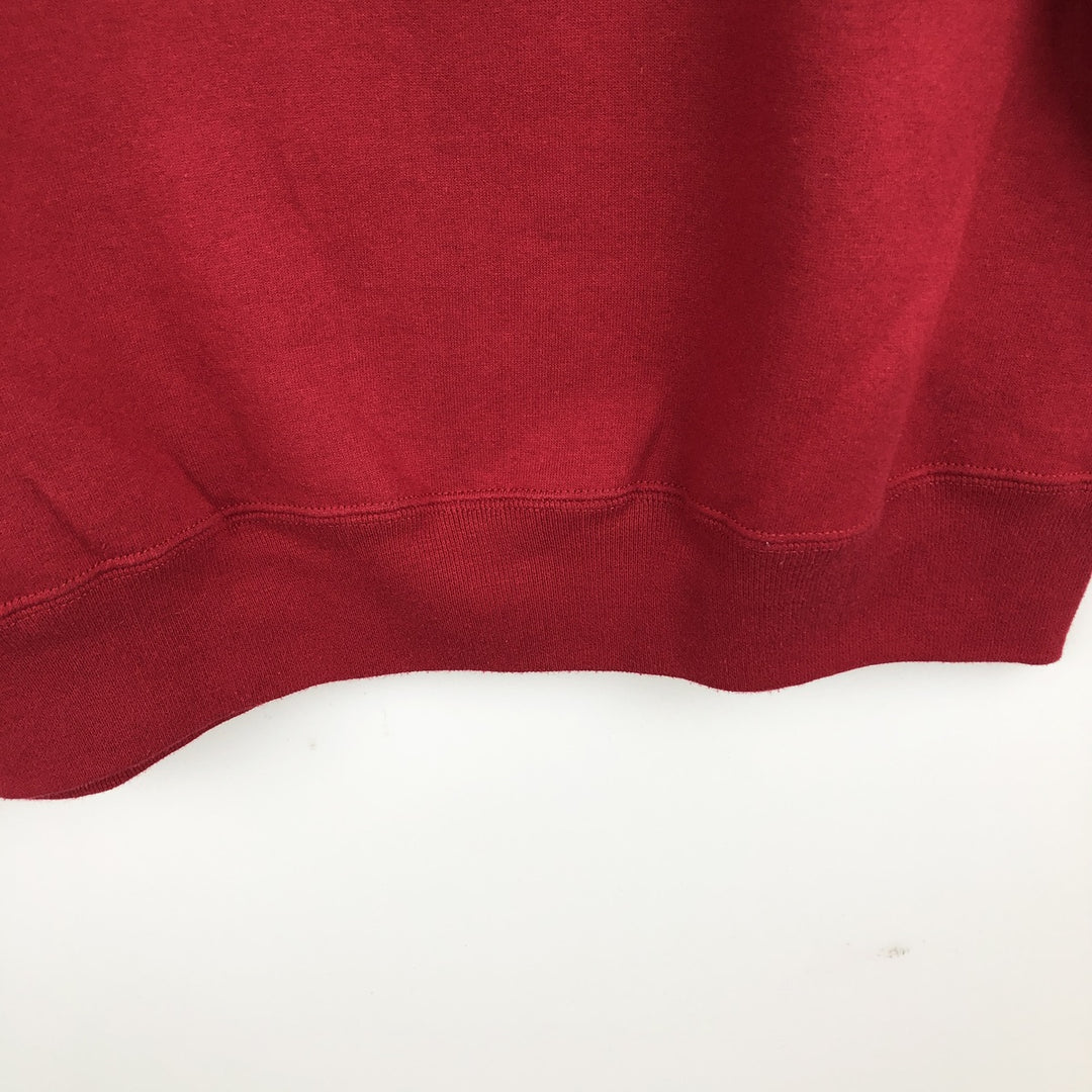 90'S Russell NFL Washington Redskins Print Sweatshirt, Made in USA, Men's XL (approx.), Vintage cotton red type Vintage Second Hand