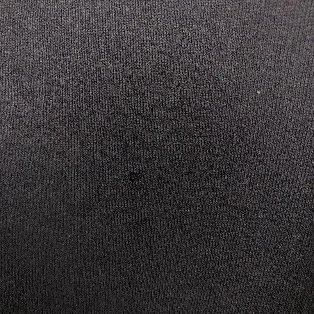 90'S NUTMEG NFL Pittsburgh Steelers Print Sweatshirt, Made in USA, Men's Size L (Equivalent), Vintage cotton black type Vintage Second Hand