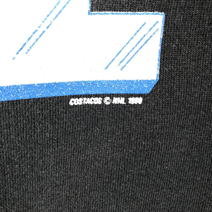 90'S Salem Sportswear NHLOLOSANGELESKINGS Los Angeles Kings Sweatshirt, Made in USA, Men's Size M (approx.) cotton black type Vintage Second Hand