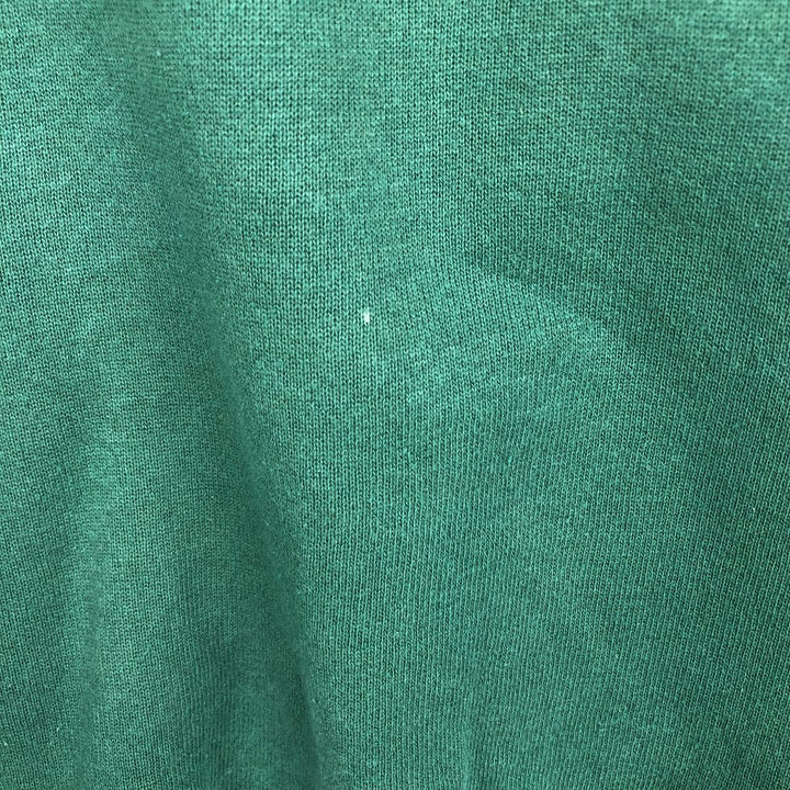 Hanes ACTIVEWEAR Printed Sweatshirt, Made in USA, Men's XXL equivalent. cotton green type Vintage Second Hand
