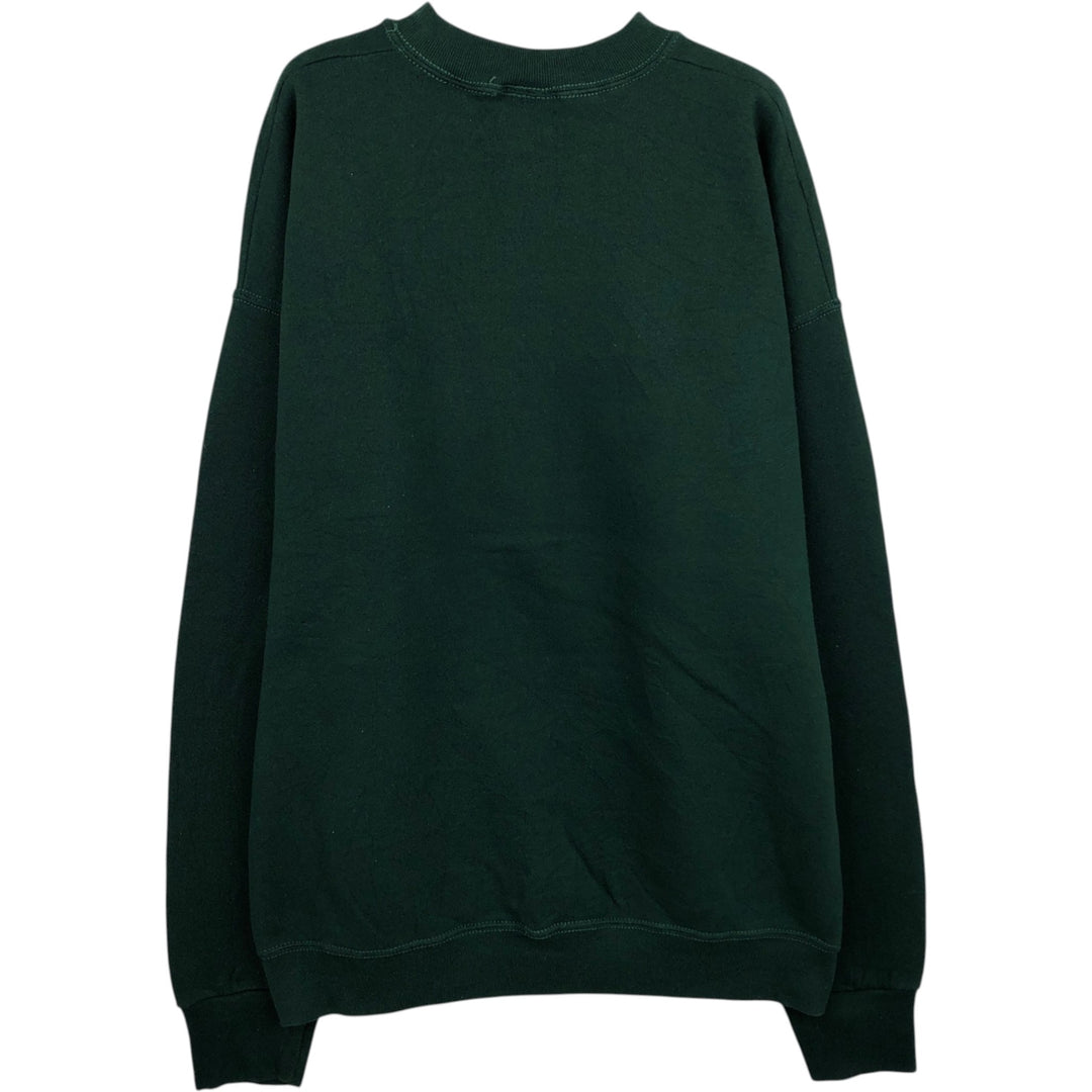 Vintage 90'S Looney Tunes Tweety character sweatshirt, Made in USA, Men's Size L cotton Green type dark green Vintage Second Hand