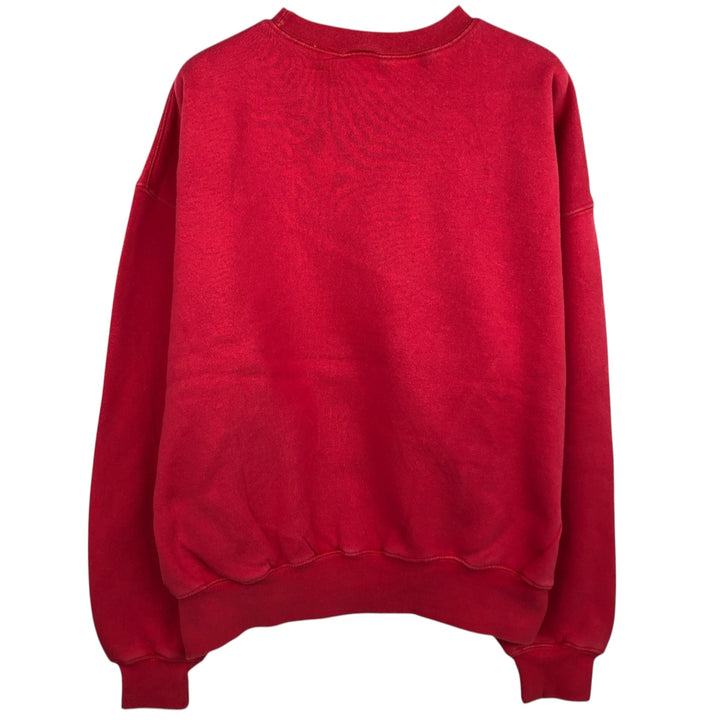 Disney Store 101 Dalmatians Character Sweatshirt, Men's Size L (Equivalent), Vintage cotton red type Vintage Second Hand