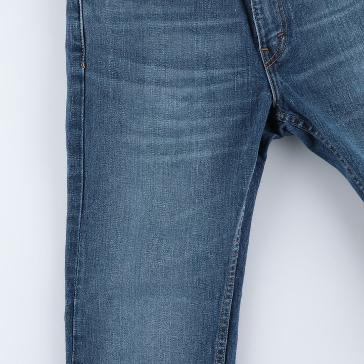 Levi's 505 tapered denim pants for men, equivalent to w32 cotton blue type Vintage Second Hand